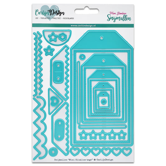 CarlijnDesign Dies Mini Slimline Tags