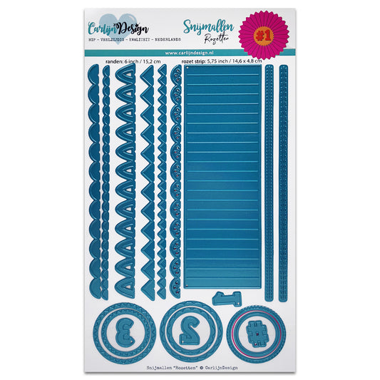 CarlijnDesign Dies Rosettes