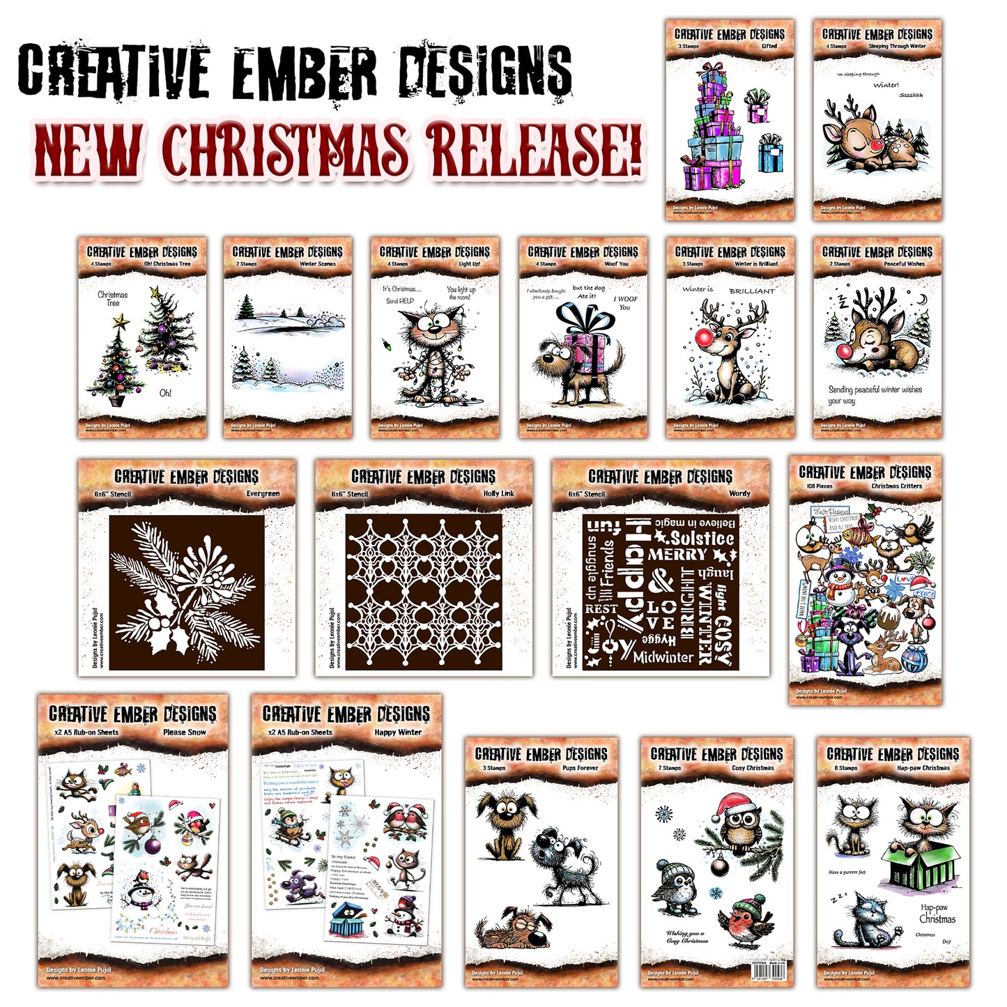 Creative Ember Designs Christmas 2025 Complete Collection