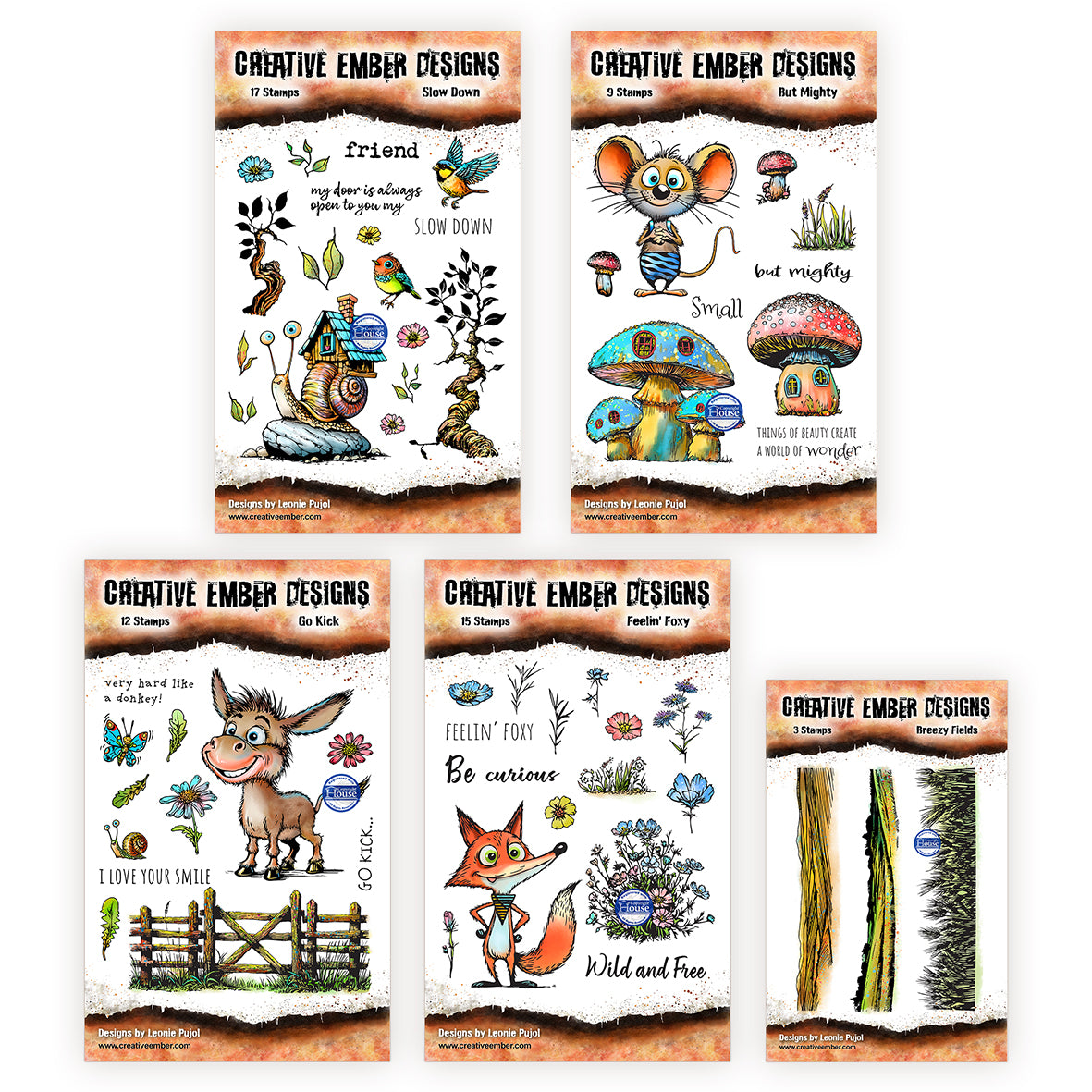 Creative Ember Designs 2026 Stamp Bundle