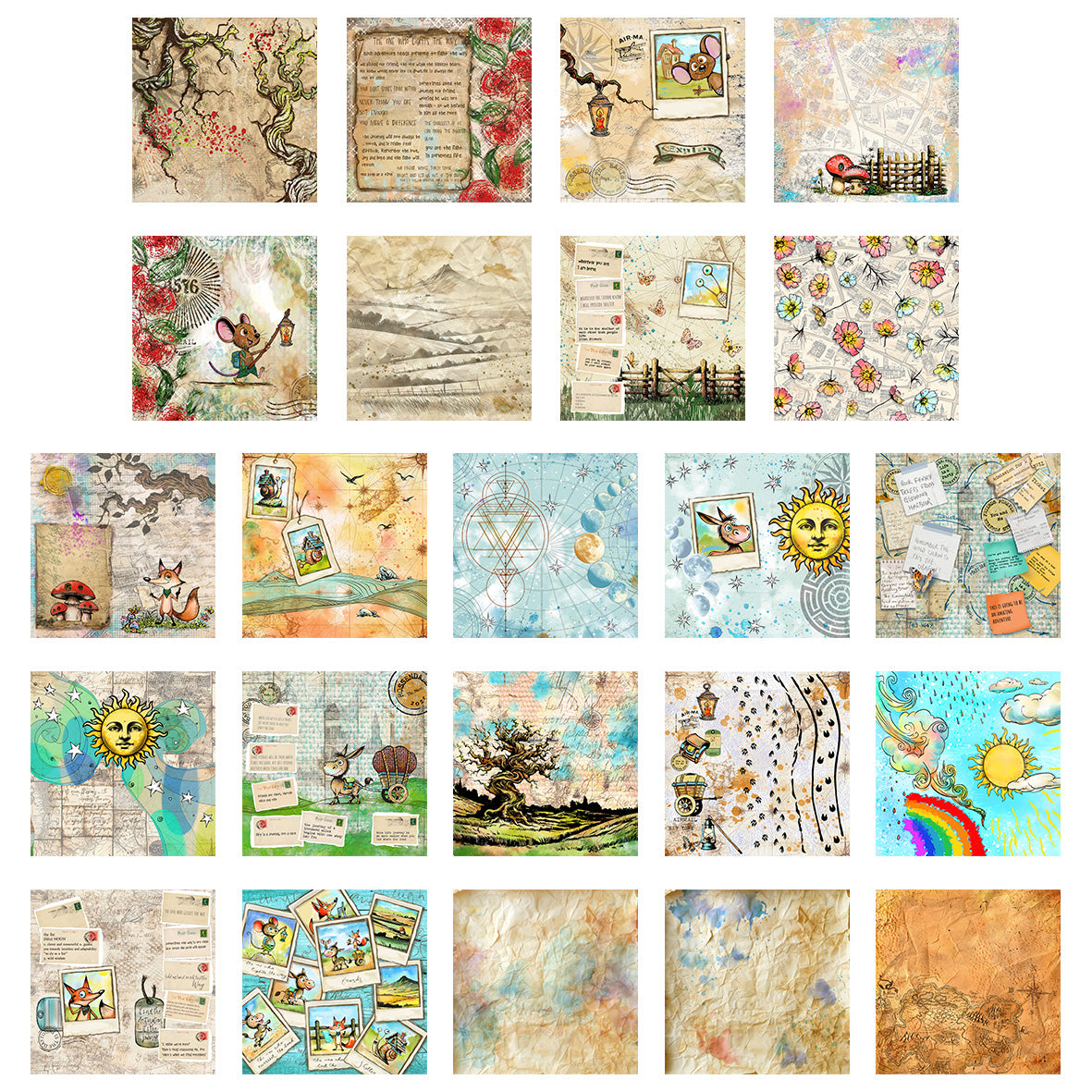 Creative Ember Designs The Travellers - Art Journal