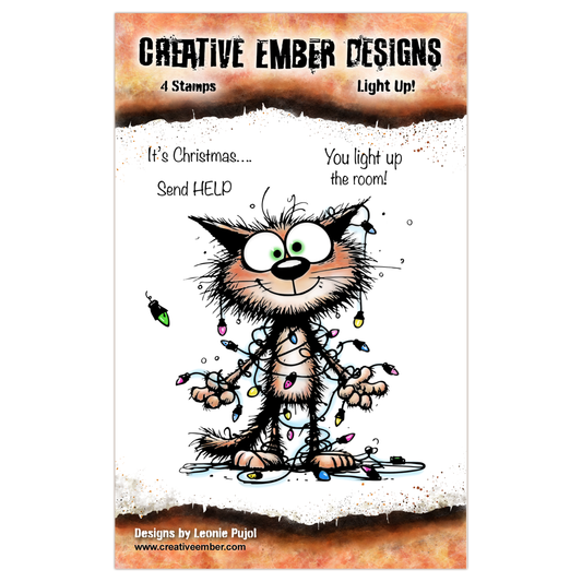Creative Ember Designs Light Up! - A7 Stamp Set