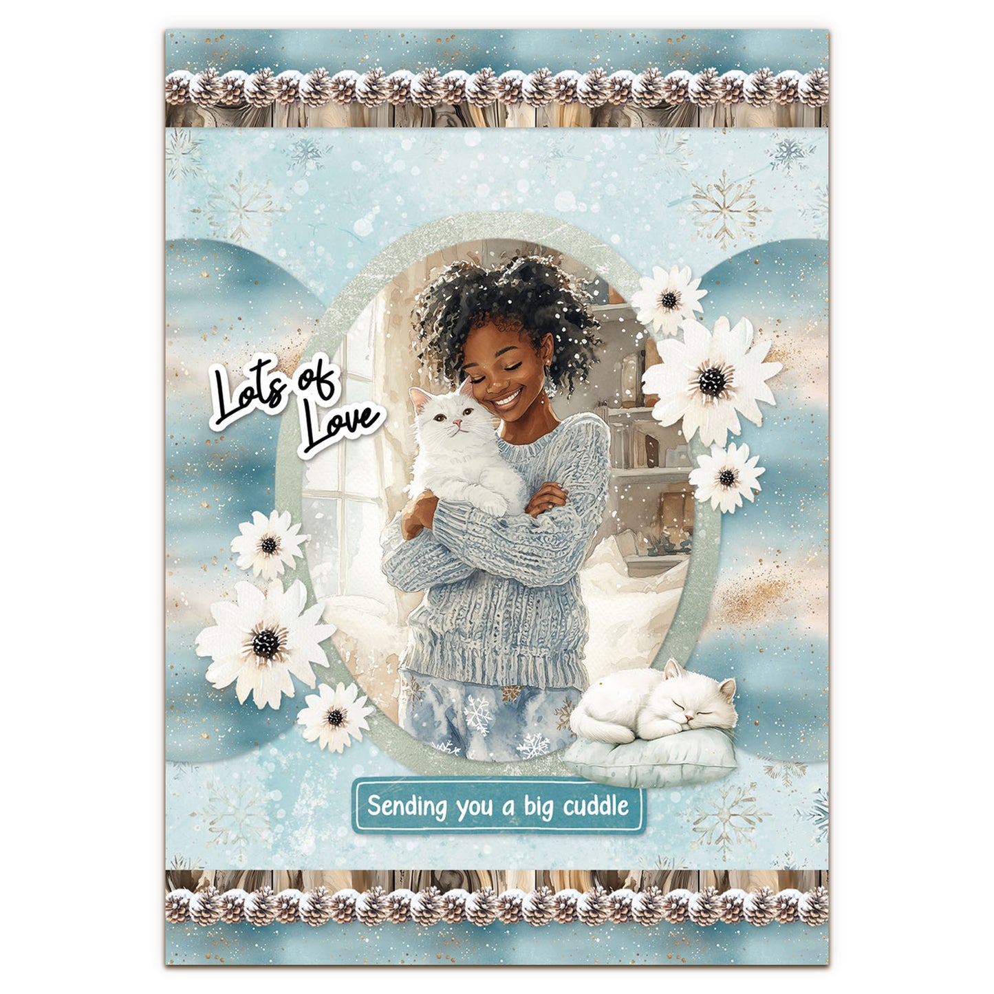 Studio Light Essentials Snowy Winter Days Card Making & Die Cut Paper Pad Bundle