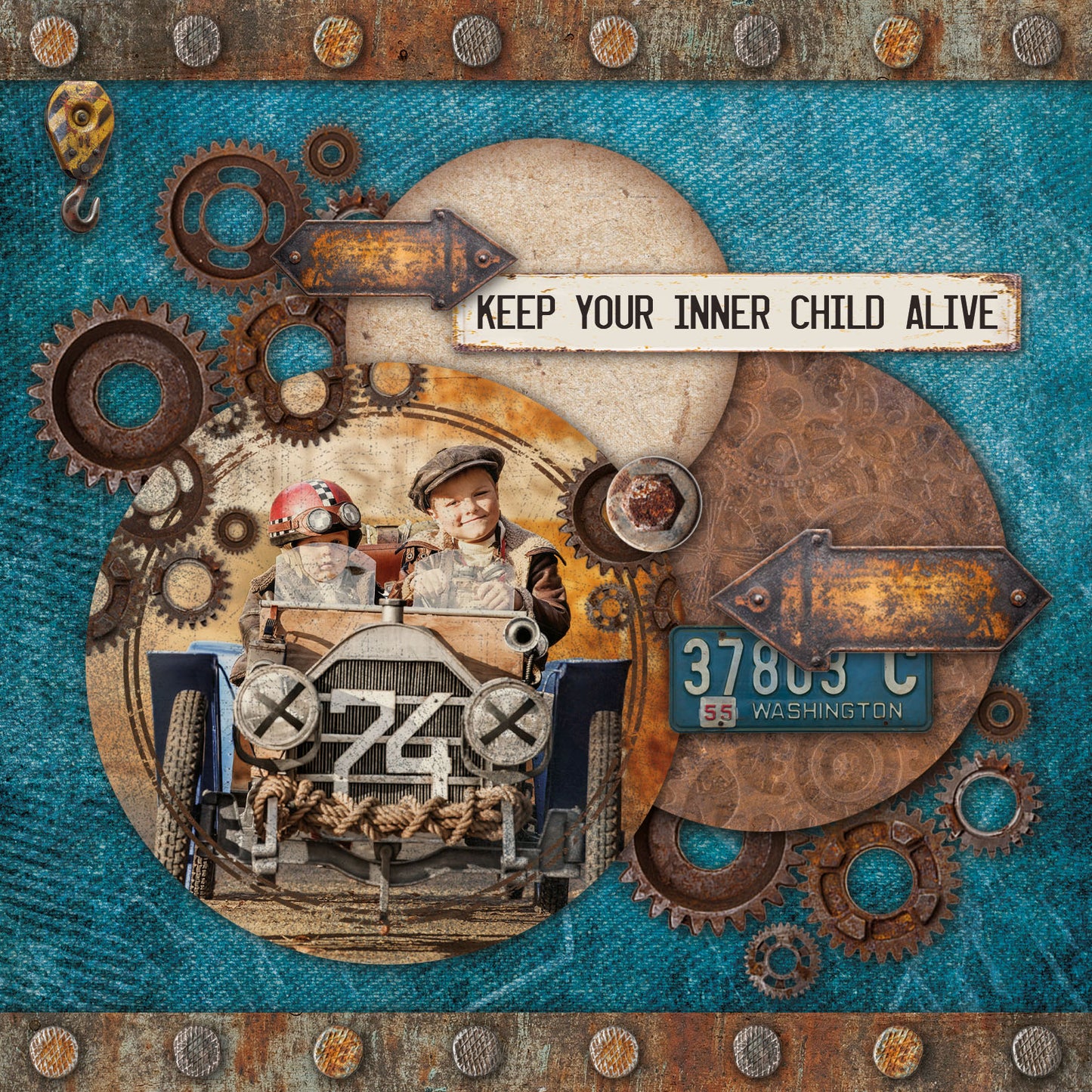 Studio Light Cardmaking Pad Gearhead workshop Essentials