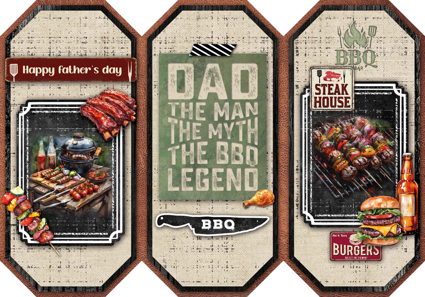 Studio Light Cardmaking Pad BBQ Party Essentials 210x294x4mm 14 Sheets