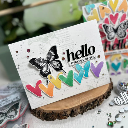 Stampers Anonymous Watercolor Tim Holtz Cling Stamps