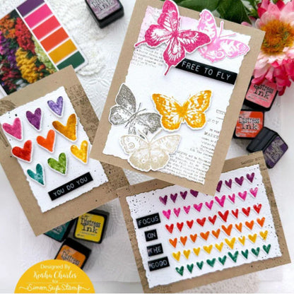 Stampers Anonymous Watercolor Tim Holtz Cling Stamps