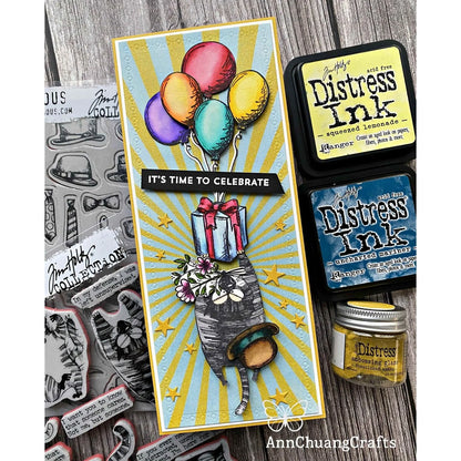 Stampers Anonymous Crazy Things Tim Holtz Cling Stamps