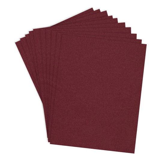 Spellbinders Merlot A4 ColorWheel Cardstock (10 Sheets)