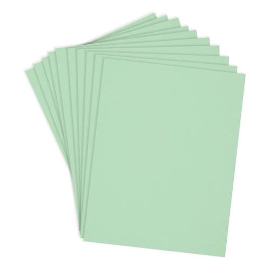 Spellbinders Mint A4 ColorWheel Cardstock (10 Sheets)