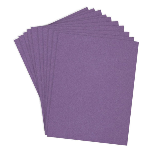 Spellbinders Lilac A4 ColorWheel Cardstock (10 Sheets)