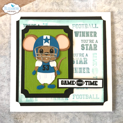 Elizabeth Craft Designs Good Times Stamps Sport Sentiments