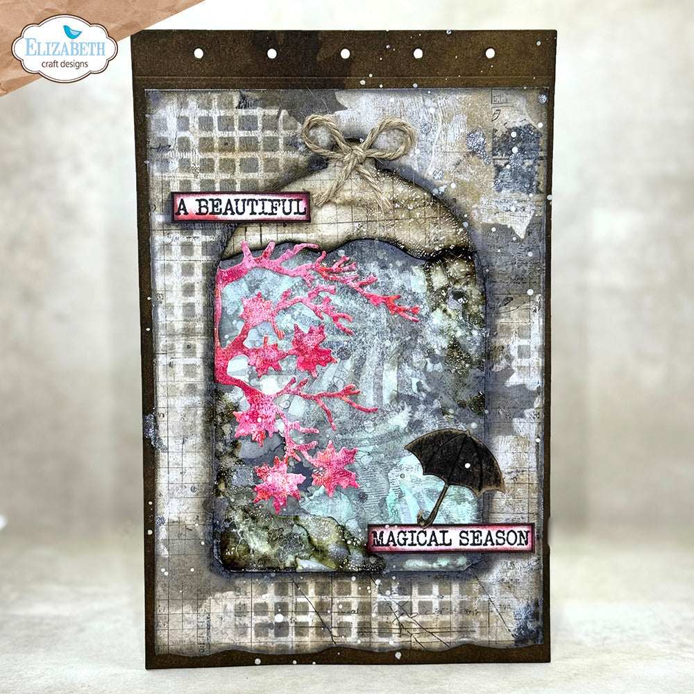 Elizabeth Craft Designs Golden Season Stamp Bundle
