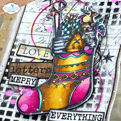 Elizabeth Craft Designs Golden Season Stamp Bundle