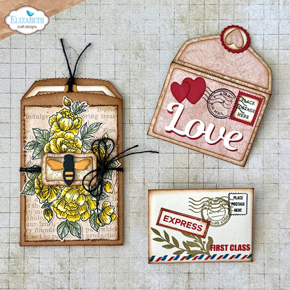 Elizabeth Craft Designs Romantic Revival Stamp Bundle