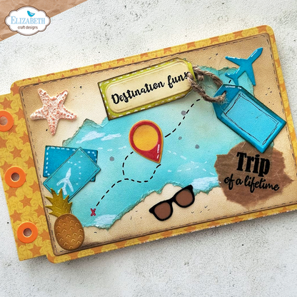 Elizabeth Craft Designs Destination Fun Stamp Sentiments by Cute & Whimsical