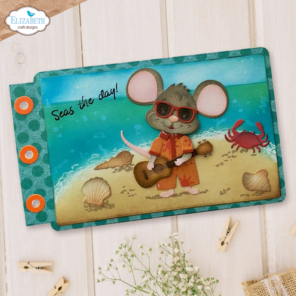 Elizabeth Craft Designs Destination Fun Stamp Sentiments by Cute & Whimsical