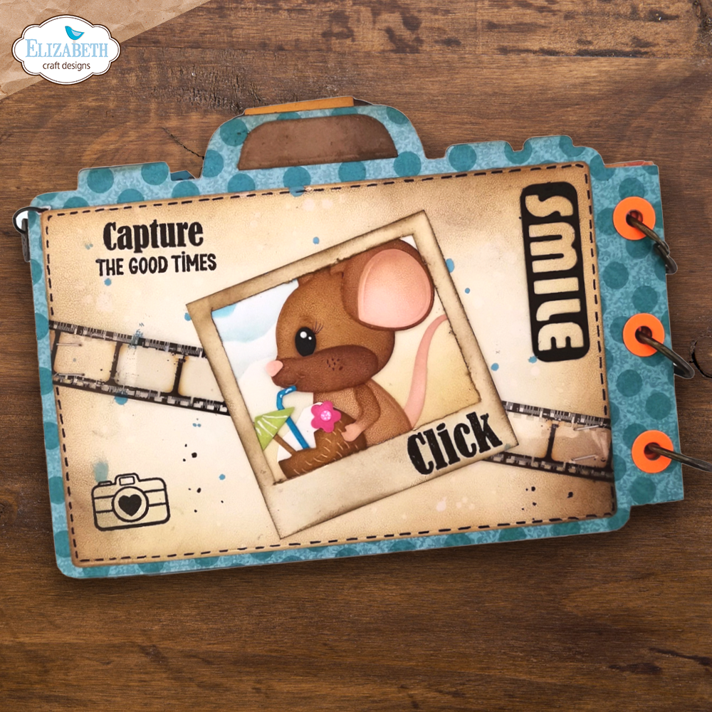 Elizabeth Craft Designs Destination Fun Stamp Sentiments by Cute & Whimsical