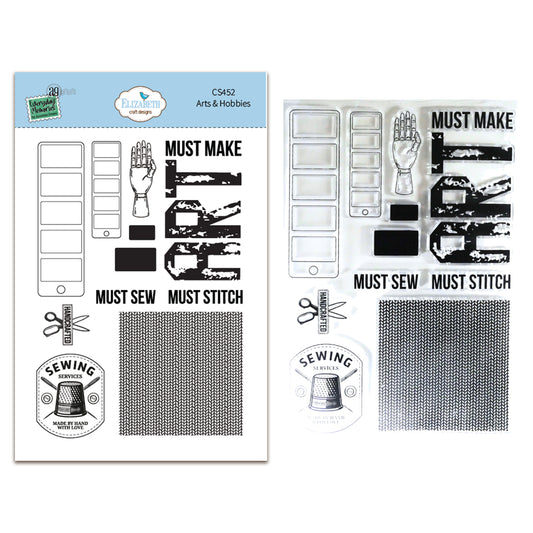 Elizabeth Craft Designs Rest & Relaxation Stamps Arts & Hobbies by Everyday Memories