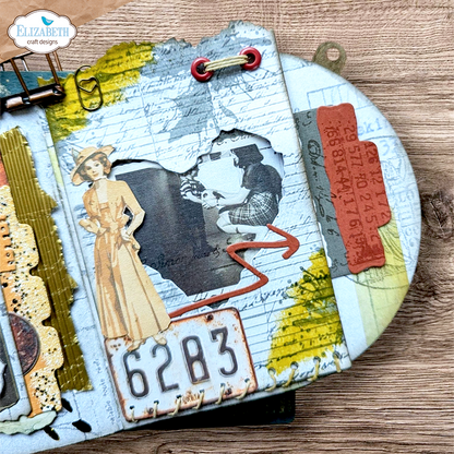 Elizabeth Craft Designs Beautifully Worn Stamps Stamped & Worn by Devid Roodenburg