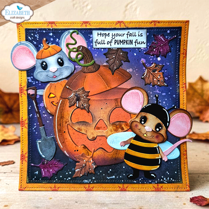 Elizabeth Craft Designs Snuggle Season Stamps Spooky Sentiments by Cute & Whimsical