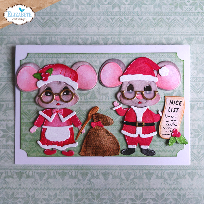 Elizabeth Craft Designs Snuggle Season Stamps Snuggle Season Sentiments by Cute & Whimsical