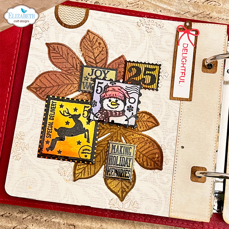 Elizabeth Craft Designs Cozy Comfort Stamps Seasonal Postage by Everyday Memories