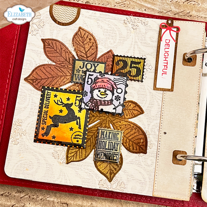 Elizabeth Craft Designs Cozy Comfort Stamps Seasonal Postage by Everyday Memories