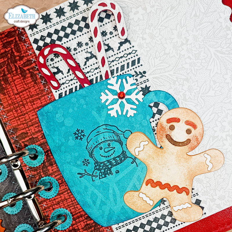 Elizabeth Craft Designs Cozy Comfort Stamps Seasonal Postage by Everyday Memories