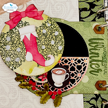 Elizabeth Craft Designs Cozy Comfort Stamps Seasonal Textures by Everyday Memories