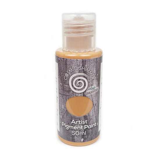 Cosmic Shimmer Andy Skinner Artist Pigment Paints Transparent Yellow Iron Oxide 50ml