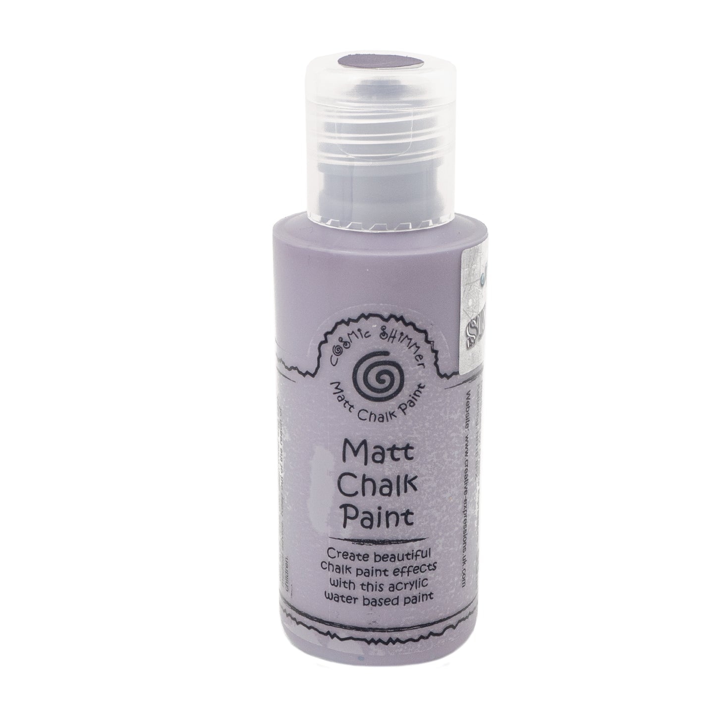 Cosmic Shimmer Andy Skinner Matt Chalk Paint Grey Haze 50ml
