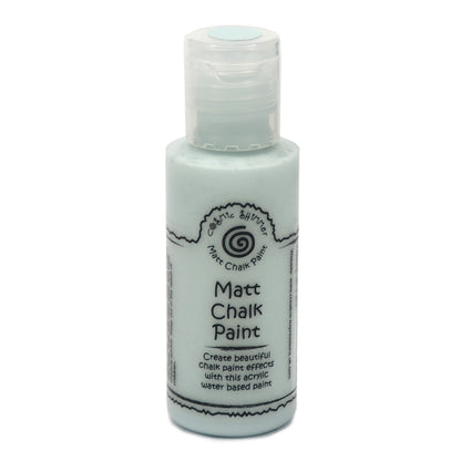 Cosmic Shimmer Andy Skinner Matt Chalk Paint Ice Blue 50ml