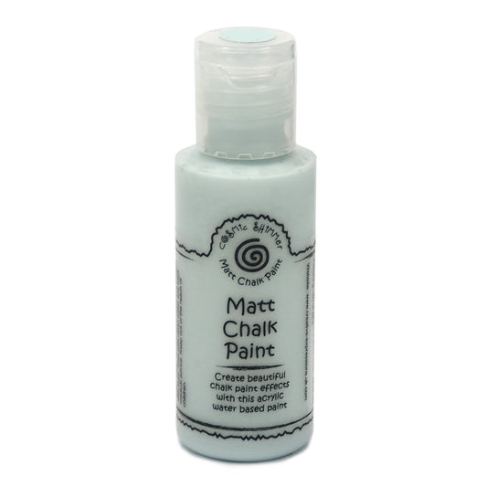 Cosmic Shimmer Andy Skinner Matt Chalk Paint Ice Blue 50ml