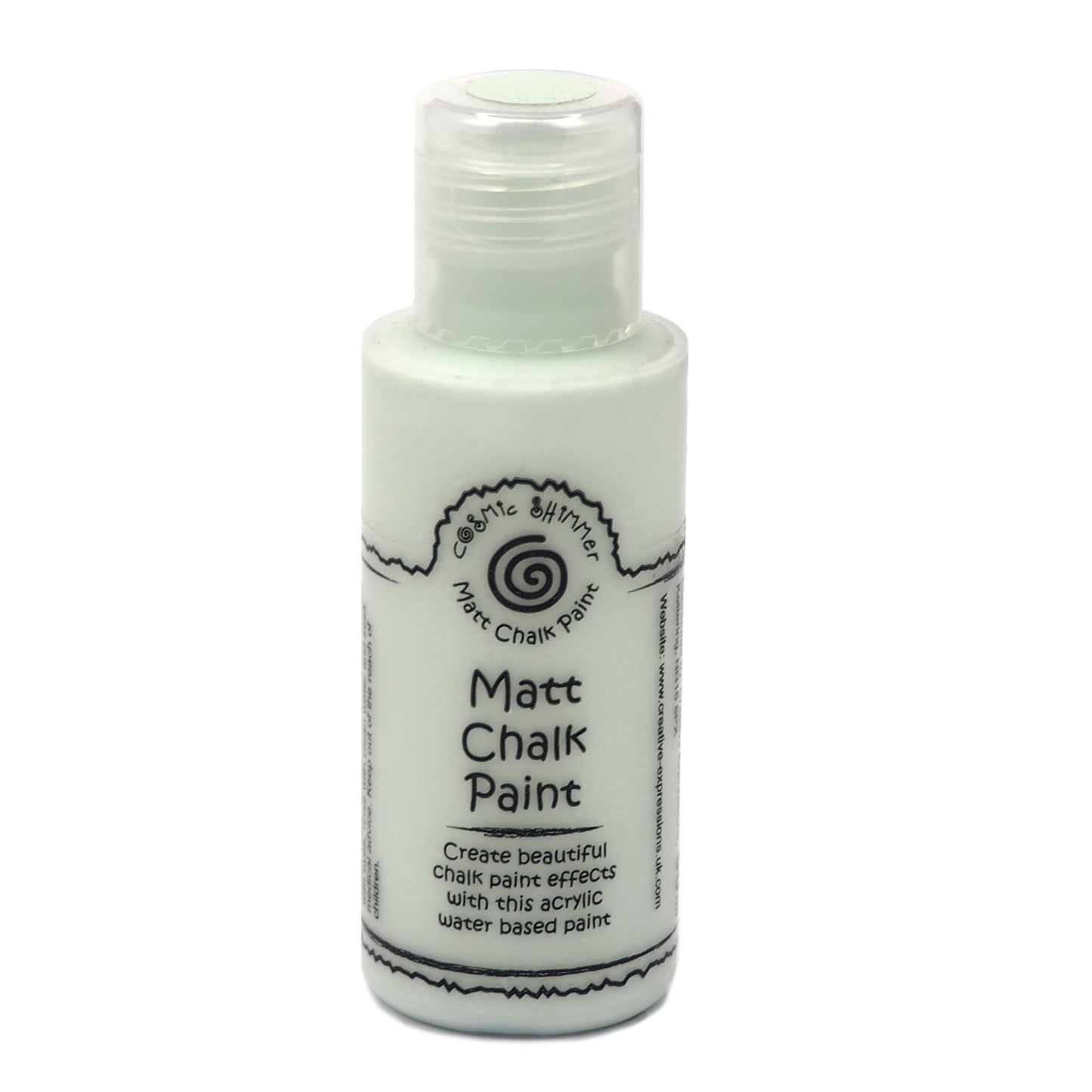 Cosmic Shimmer Andy Skinner Matt Chalk Paint Cool Mint 50ml