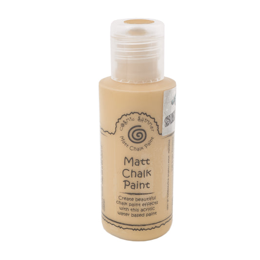 Cosmic Shimmer Andy Skinner Matt Chalk Paint Mustard Seed 50ml
