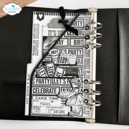 Elizabeth Craft Designs Bonanical Blend - Set Celebrations 2 Stamp and Die Set