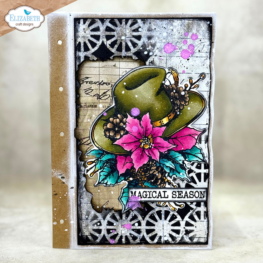 Elizabeth Craft Designs Golden Season Stamp & Die Bundle