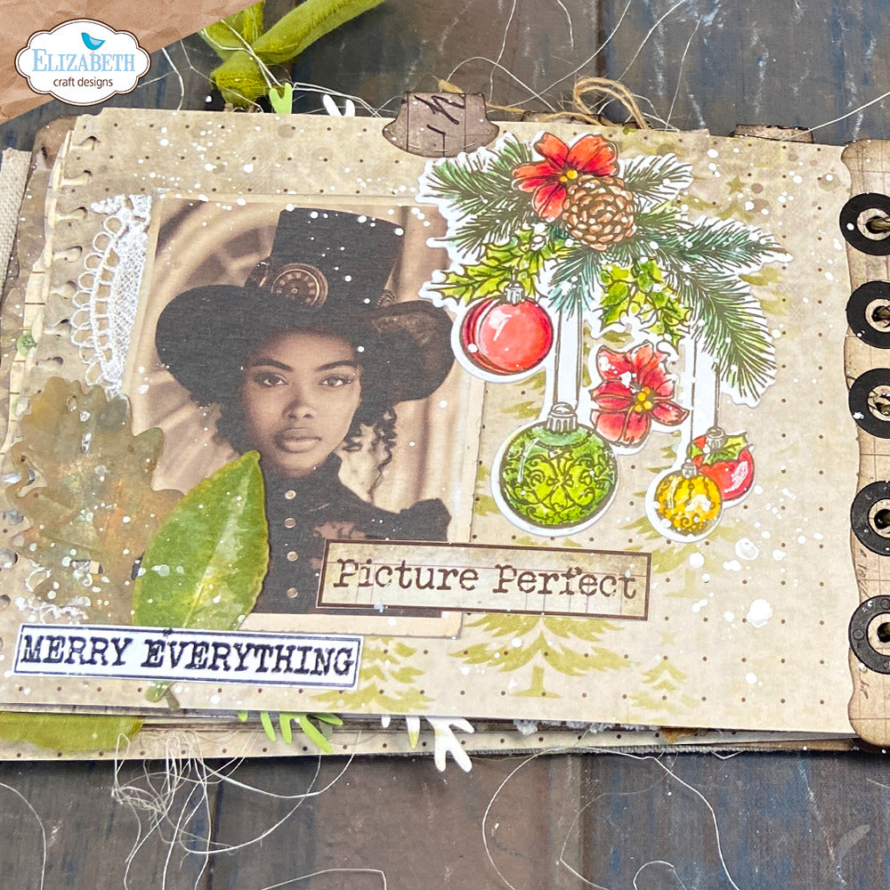 Elizabeth Craft Designs Golden Season Stamp & Die Bundle