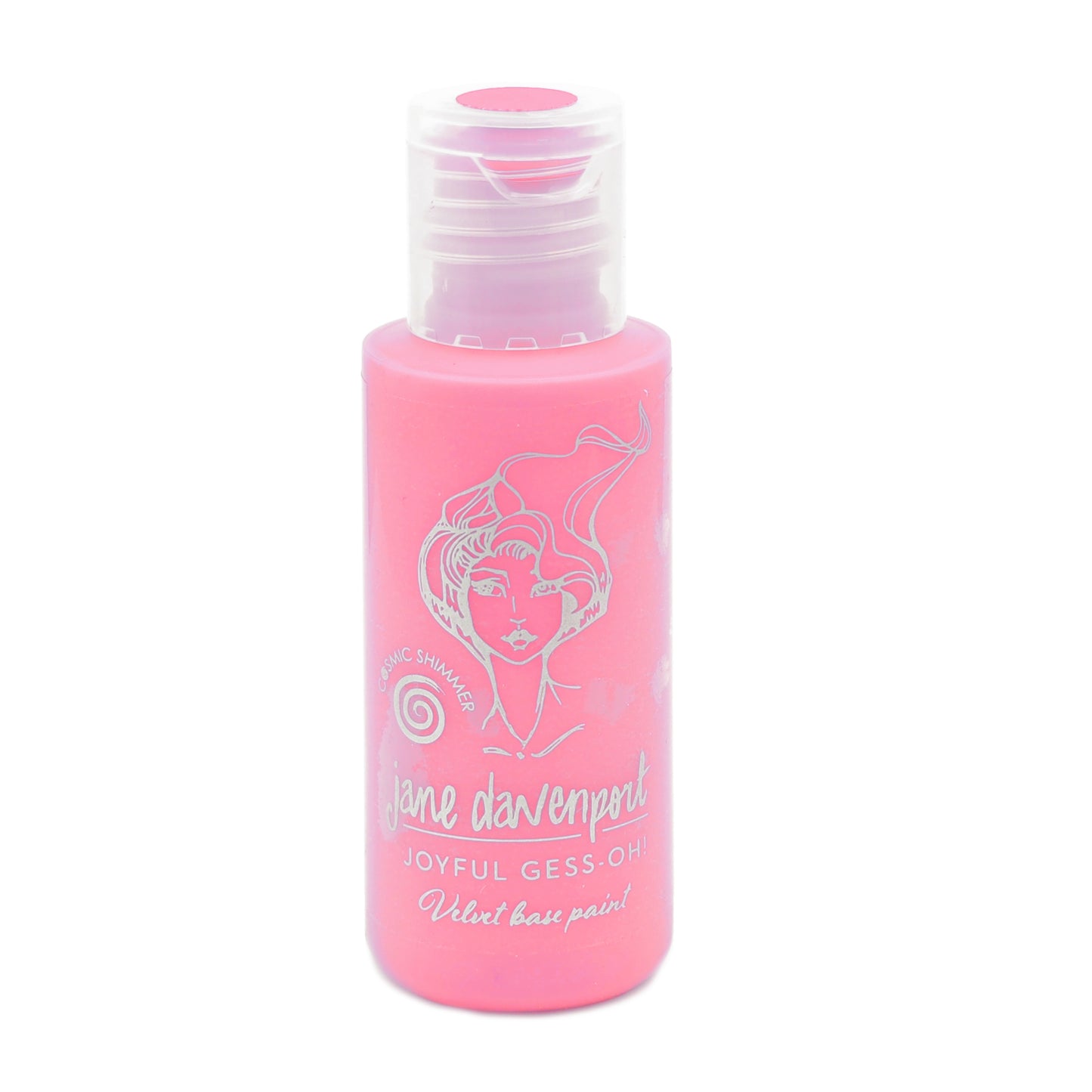Cosmic Shimmer Jane Davenport Joyful Gess-Oh! Thrilling Pink 50ml