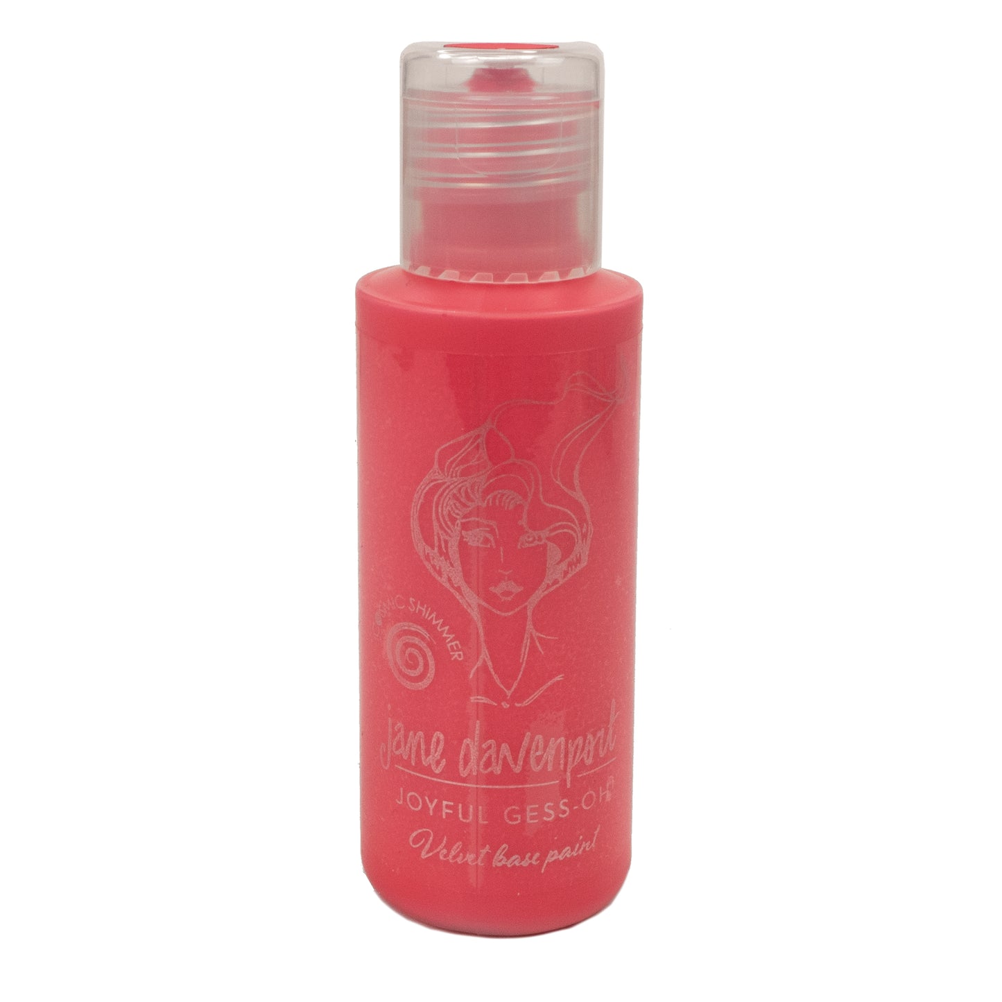Cosmic Shimmer Jane Davenport Joyful Gess-Oh! Vibrant Vermillion 50ml