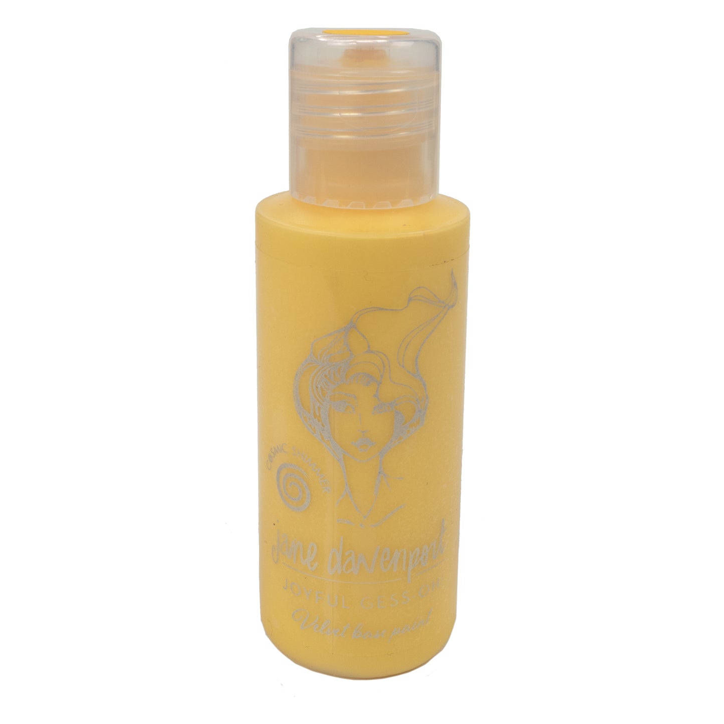 Cosmic Shimmer Jane Davenport Joyful Gess-Oh! Warm & Fuzzy Yellow 50ml