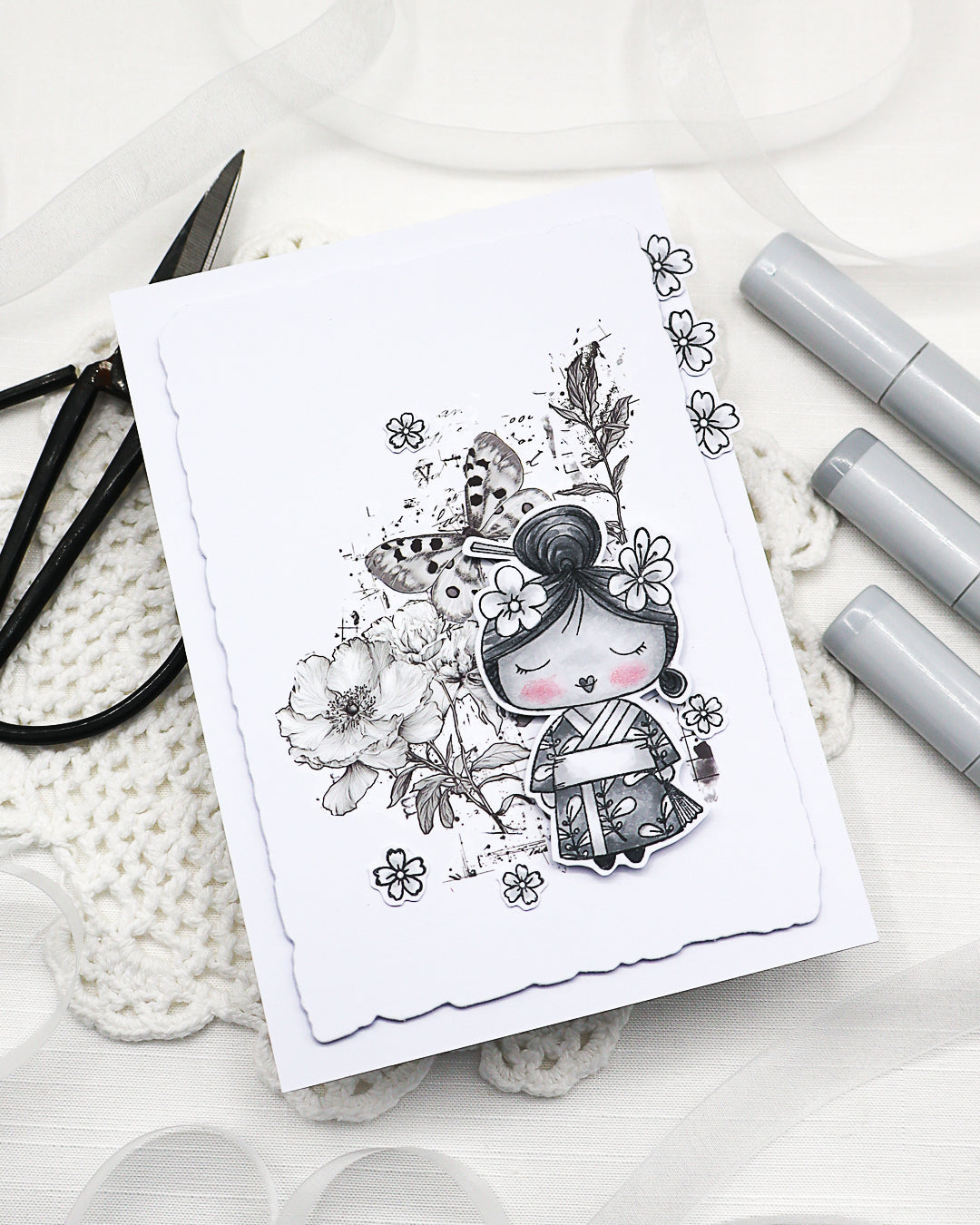 TP-1354 - A7 Stamp Sets - A Moment To Blossom