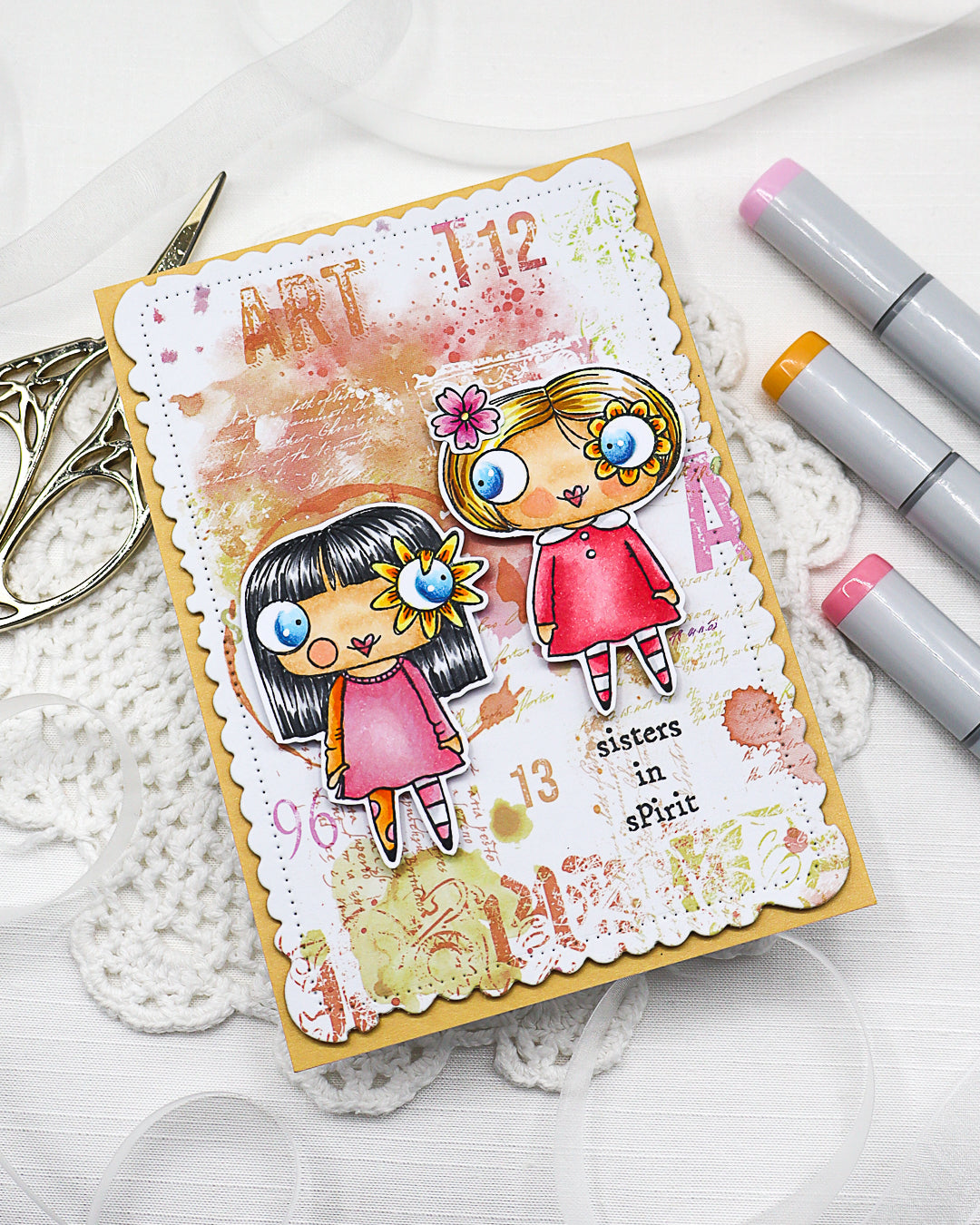 TP-1363 - A7 Stamp Sets - Sisters in Spirit