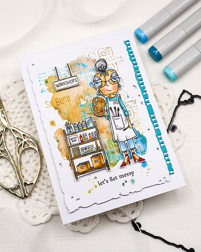 #TP-1326 - A7 Stamp Set - Workshop Dee