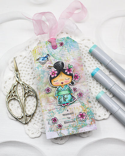 TP-1354 - A7 Stamp Sets - A Moment To Blossom