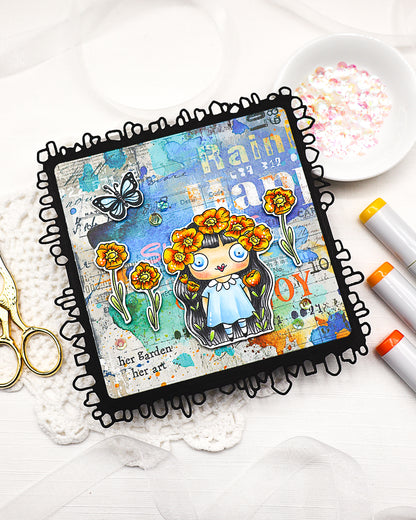 A Year In Bloom Janet Klein Stamp Bundle