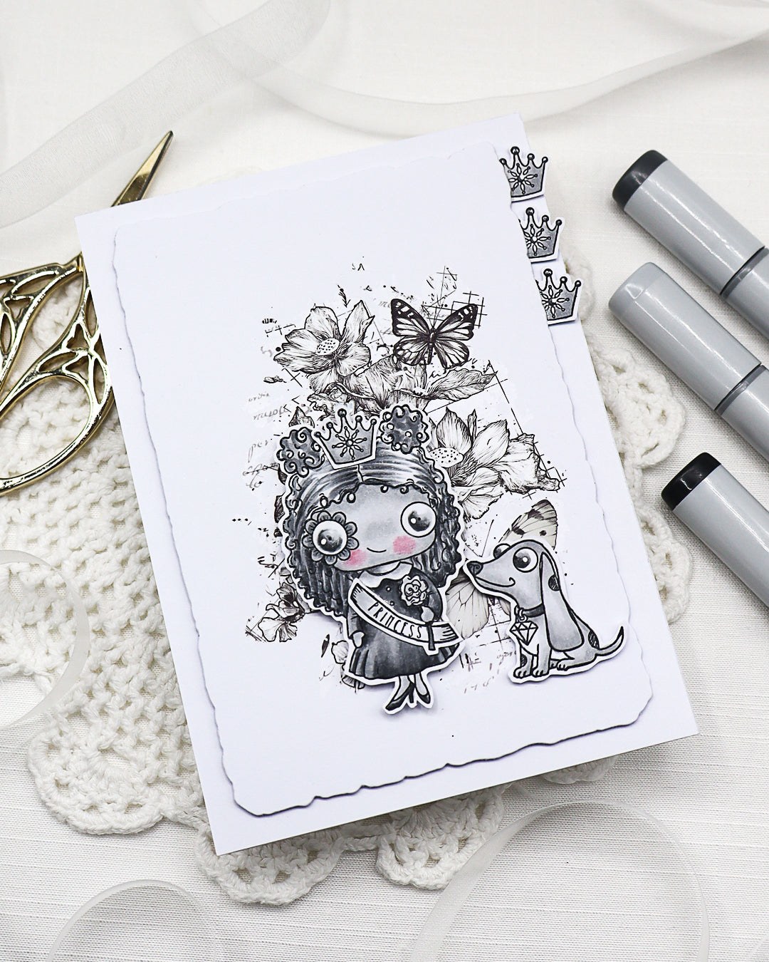 TP-1361 - A7 Stamp Sets - Princess of the Day
