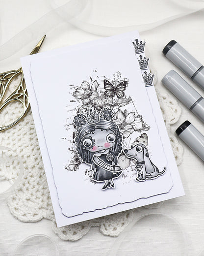 TP-1361 - A7 Stamp Sets - Princess of the Day