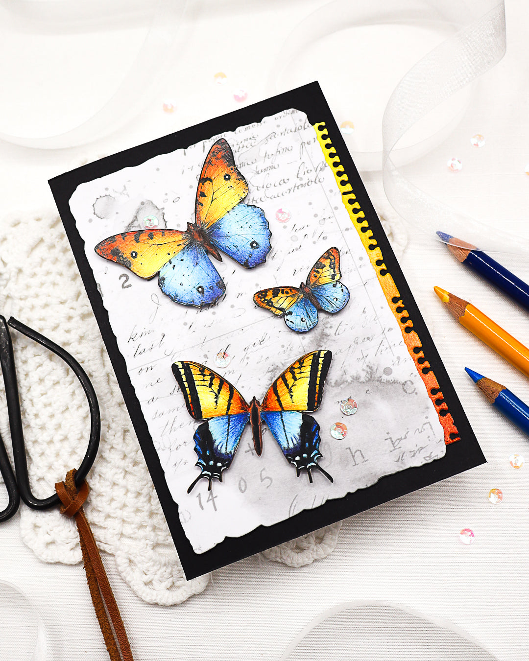 Inkblot Meadow Design Paper & Pollen Drift Ephemera Bundle